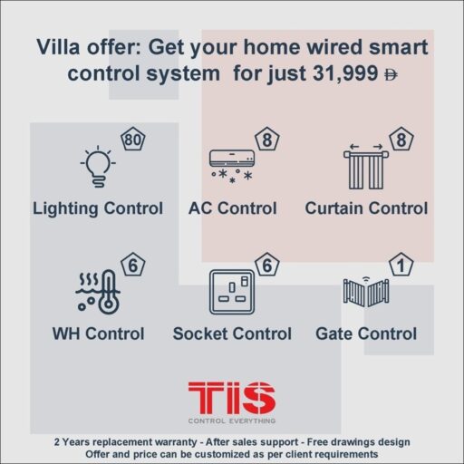 Villa TIS smart system control
